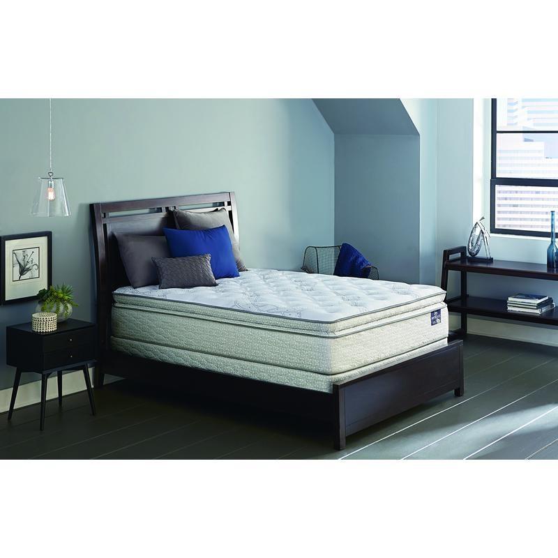 Large Picture of Serta Broussard Firm Pillow Top Mattress Set (Queen)