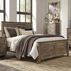 Signature Design by Ashley Trinell B446B11 Queen Panel Bed