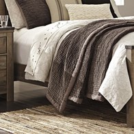 Signature Design by Ashley Trinell B446-96 Queen Panel Rails (Bed Components - Rails/Slats)
