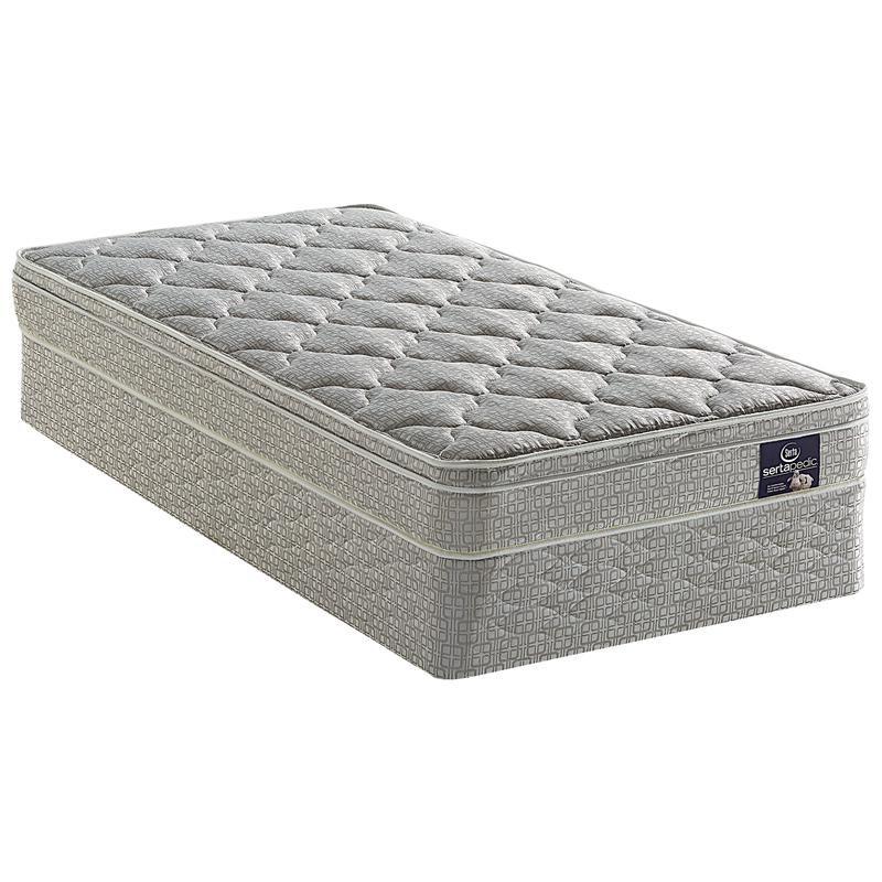 Large Picture of Serta Bodrick Euro Top Mattress Set (Queen)