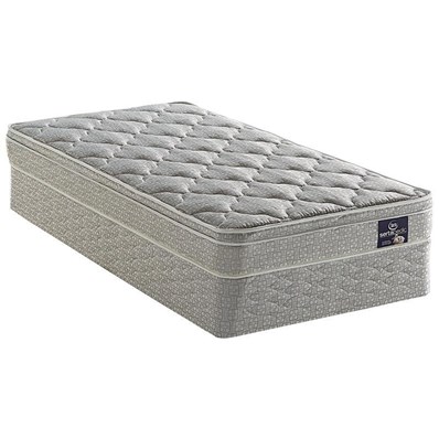 Serta Bodrick Euro Top Mattress Set (Queen)