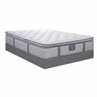 Serta Carnforth Plush Pillow Top Mattress Set (Twin)