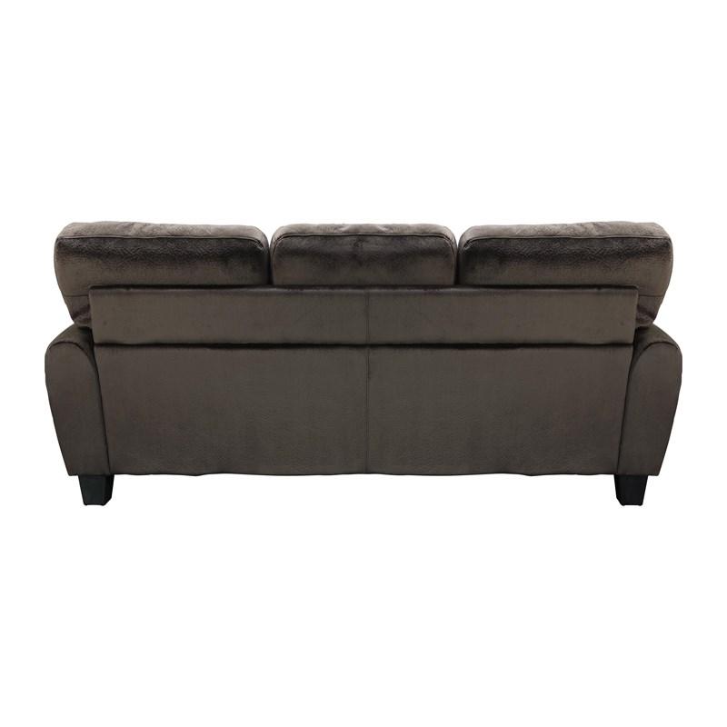 Large Picture of Homelegance Rubin 9734CH-3 Sofa - Chocolate