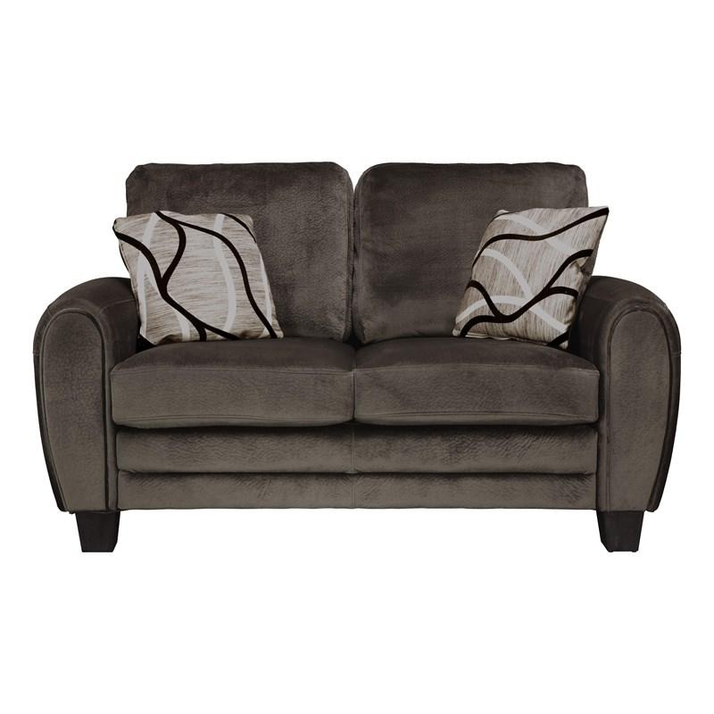 Homelegance Rubin 9734CH-2 Love Seat - Chocolate