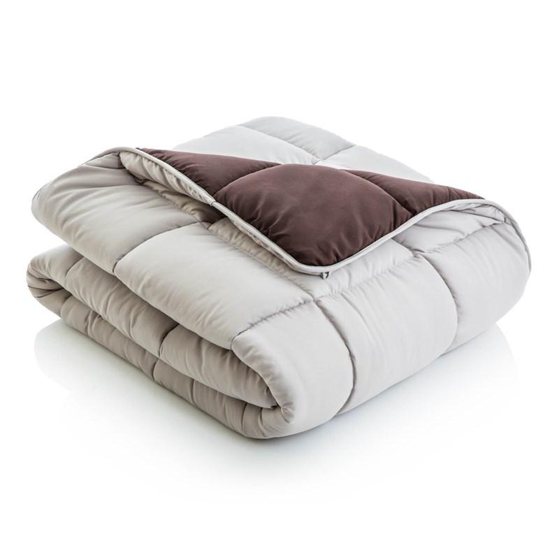Malouf Bed in a Bag- Driftwood/Coffee (Queen)
