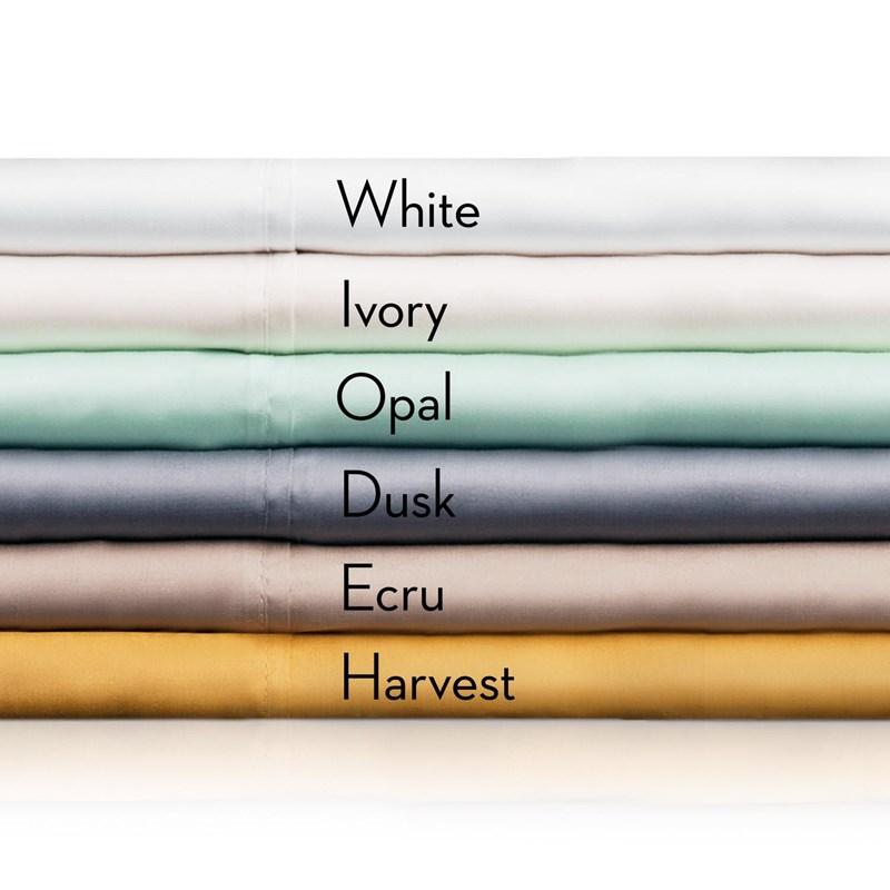 Large Picture of Malouf TENCEL Sheet Set - Ivory (King)