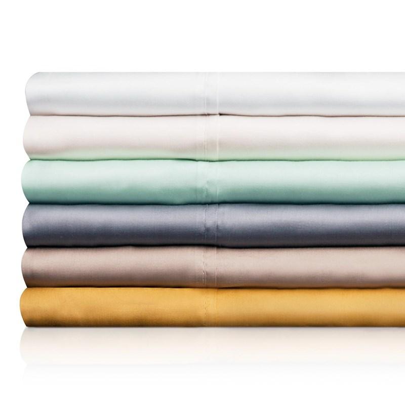 Large Picture of Malouf TENCEL Pillowcase - Ivory (King)