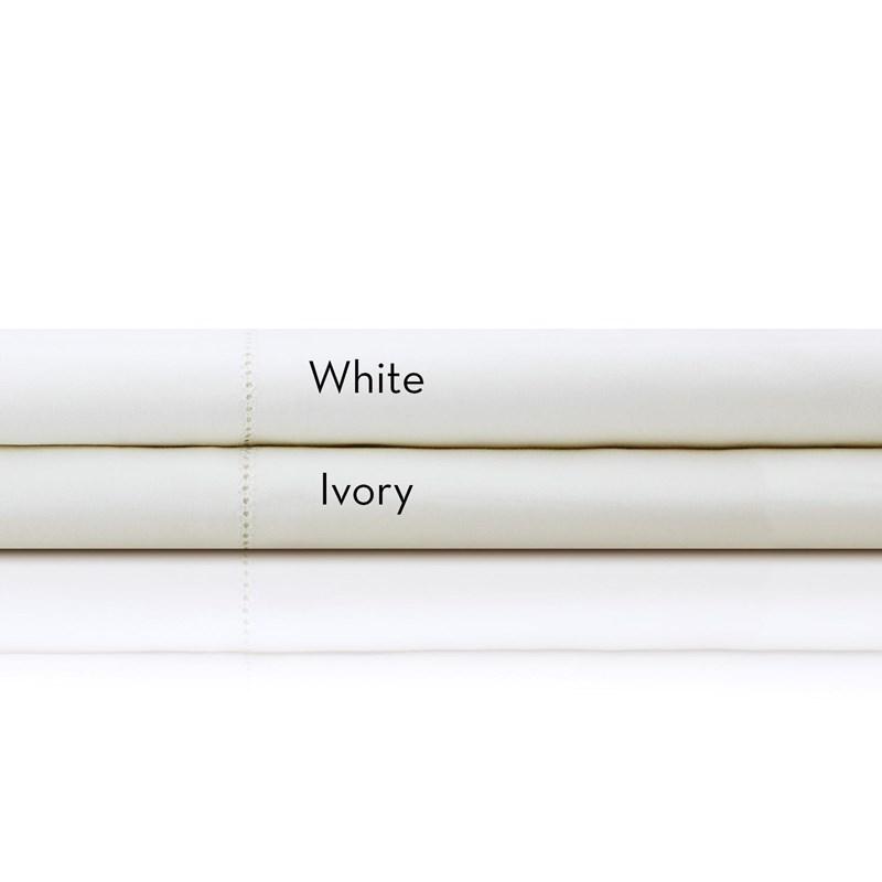 Large Picture of Malouf Italian Artisan Sheet Set - Ivory (Twin)