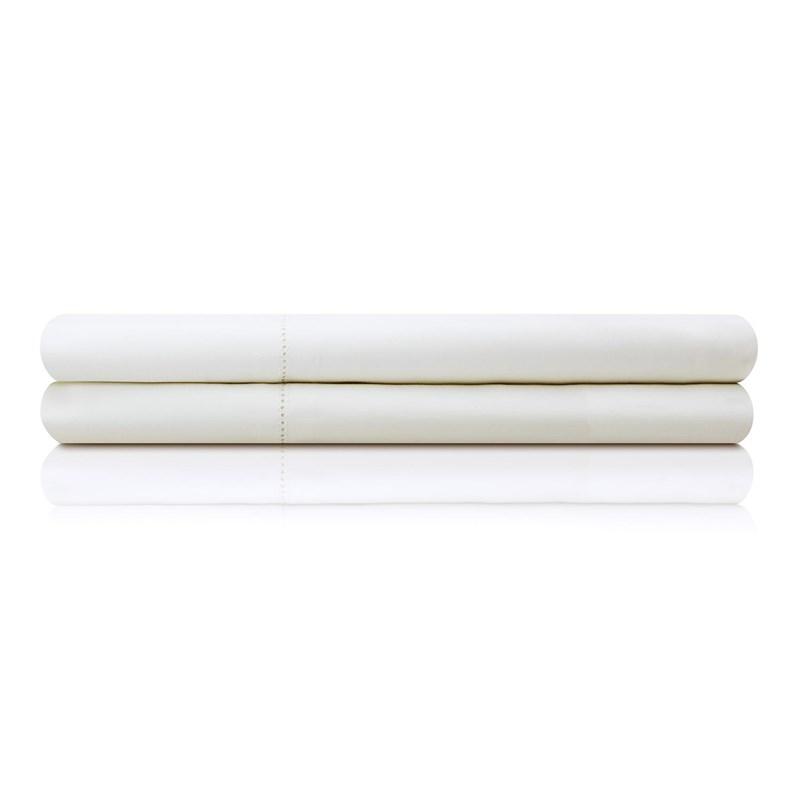 Malouf Italian Artisan Pillowcase - Ivory (King)