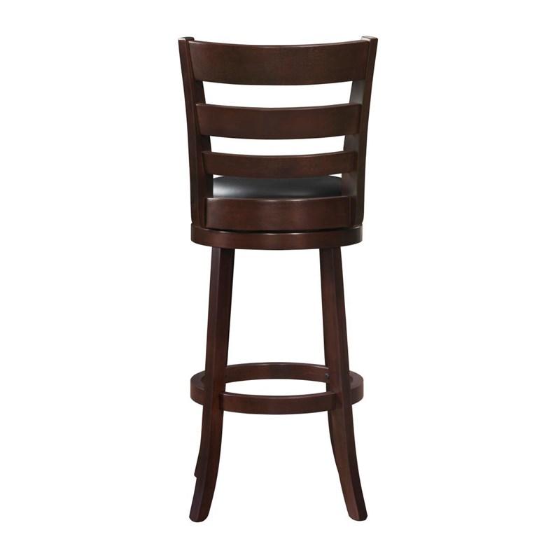 Large Picture of Homelegance Edmond 1144E-29S Swivel Pub Height Chair