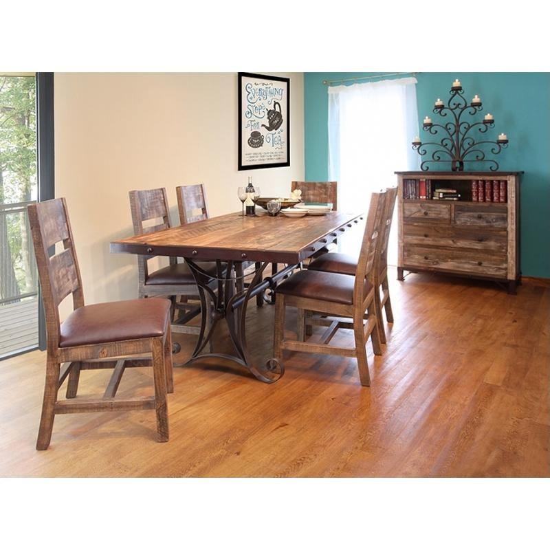 Large Picture of International Furniture Direct Antique IFD967CHAIR-MC Side Chair