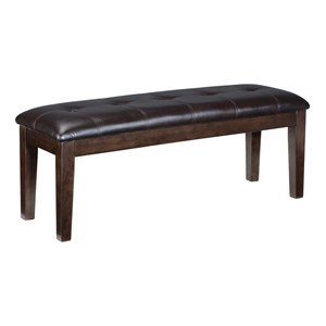 Signature Design by Ashley Haddigan D596-00 Large Upholstered Dining Room Bench (Dining Seating - Benches)