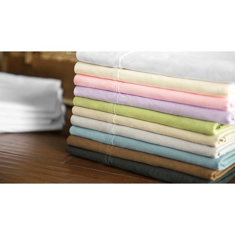 Large Picture of Malouf Brushed Microfiber Pillowcase (Standard - Black)