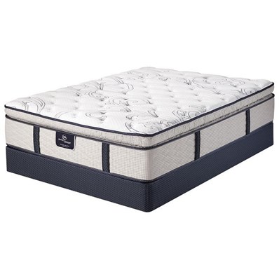Serta Caliberton Super Pillow Top Mattress Set (King)