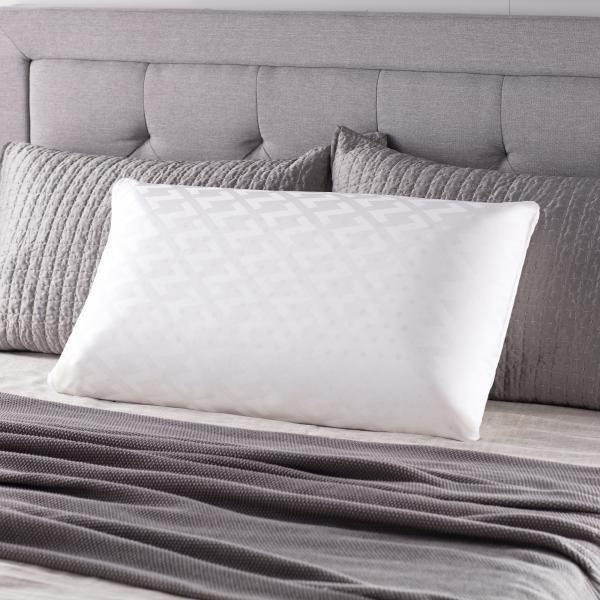 Large Picture of Malouf Zoned Dough® - Queen Low Plush