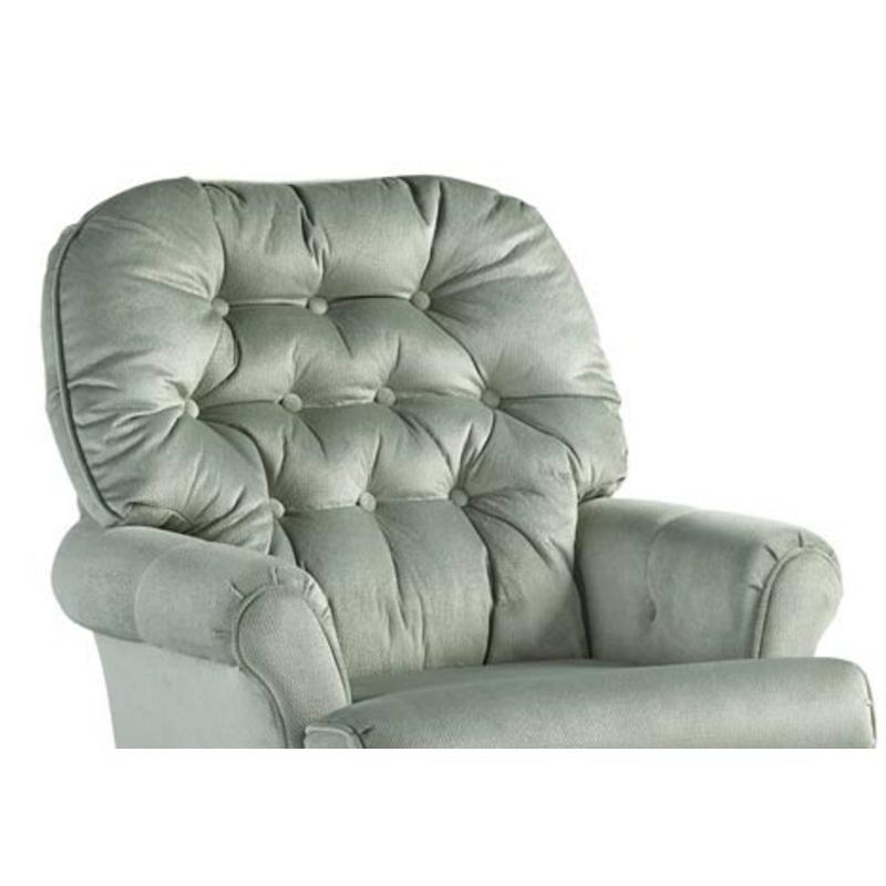 Fauteuil pivotant Marla en tissu (1556) image 2