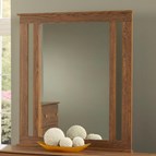 Perdue Woodworks Autumn Oak 12022 Mirror w / Side Styles