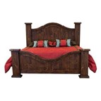 LMT Imports Curved Medio Queen Bed