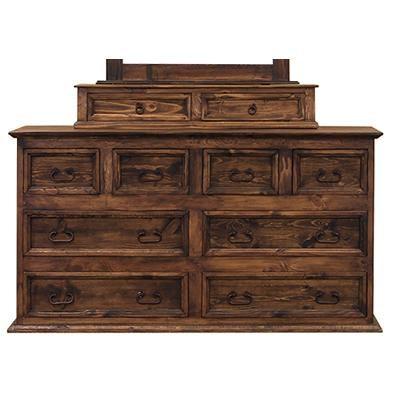 Curved Medio Dresser Mirror (COM071MEDIO) image 1