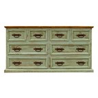 LMT Imports Turquoise Washed Cross Dresser