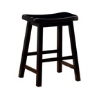 Coaster Furniture Durant 180019 Wood Backless Counter Stool - Black