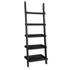 Coaster Furniture Colella 800338 72-inch 5-shelf Ladder Bookshelf - Cappuccino