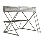 Coaster Furniture Hyde 400034F Full Workstation Loft Bed