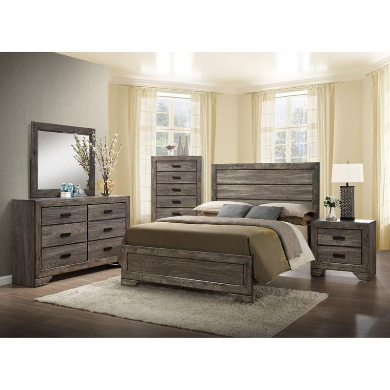 Large Picture of Elements International Nathan NH100NS Nightstand
