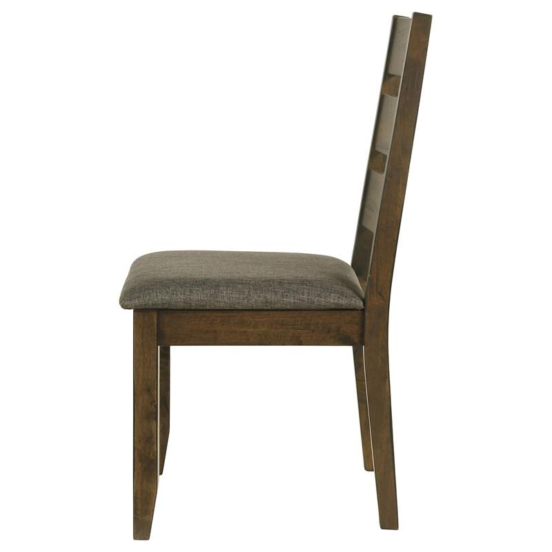 Large Picture of Coaster Furniture Alston 106382 Wood Dining Side Chair - Knotty Nutmeg