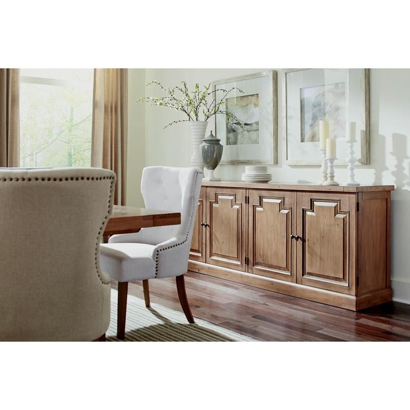 Large Picture of Coaster Furniture Florence 180205 4-door Dining Sideboard Buffet Cabinet - Rustic Honey