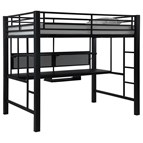 Coaster Furniture Avalon 460023 Full Workstation Loft Bed - Black