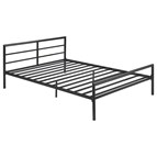 Coaster Furniture Fisher 300279F Metal Full Open Frame Bed - Gunmetal