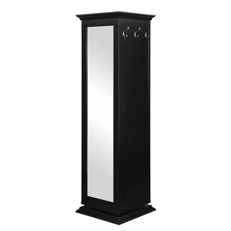 Coaster Furniture Robinsons 910083 Swivel Accent Cabinet with Cork Board - Black
