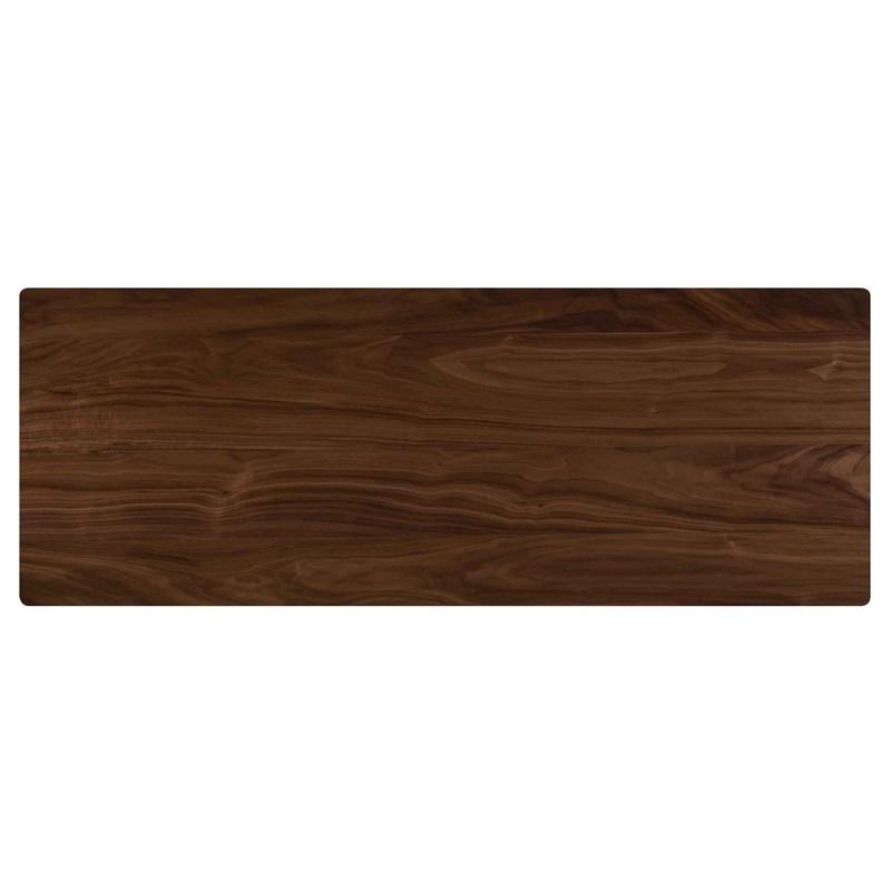 Large Picture of Coaster Furniture Finnick 101436 Rectangular 47-inch Pub Height Bar Table - Walnut