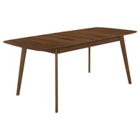 Coaster Furniture Redbridge 106591 75-inch Extension Leaf Dining Table - Natural Walnut (Dining Tables - Rectangle)
