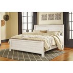 Signature Design by Ashley Willowton B267B10 King Panel Bed