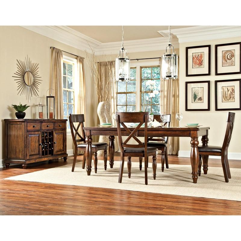 Large Picture of Intercon Furniture Kingston KG-CH-735C-RAI-RTA X-Back Side Chair