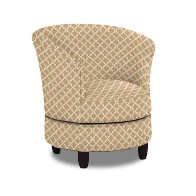 Dysis Swivel Fabric Accent Chair (2848E-28849) image 1