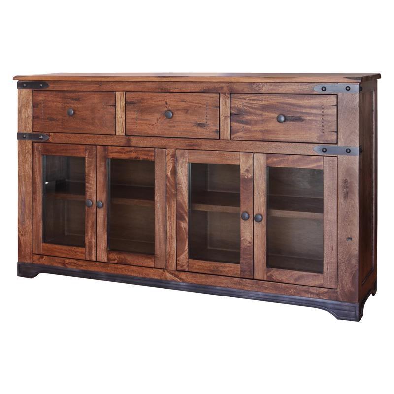 International Furniture Direct Parota IFD866CONS Console