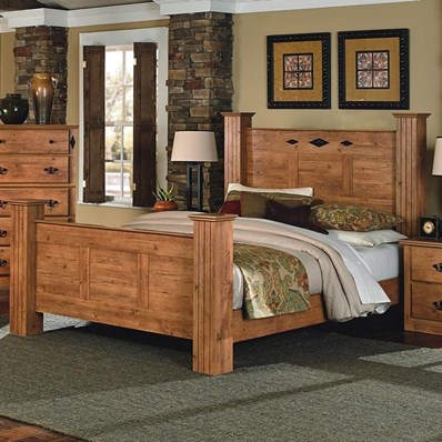 Perdue Woodworks Savannah Plantation 56034 King Bed