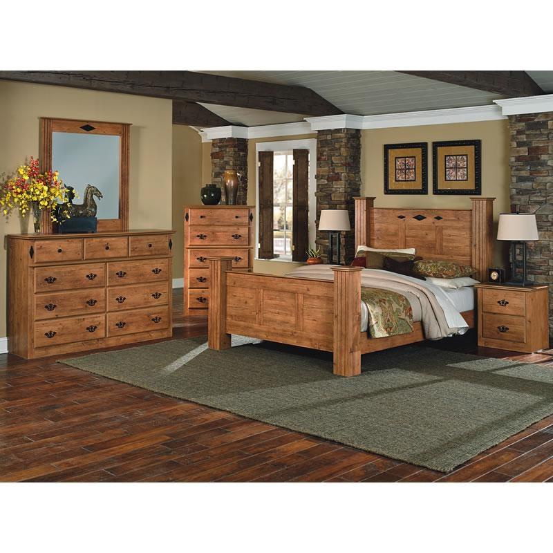 Large Picture of Perdue Woodworks Savannah Plantation 56034 King Bed