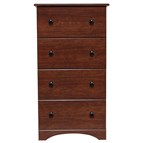 Perdue Woodworks Cinnamon Fruitwood 11234 4-Drawer Chest
