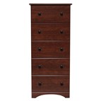 Perdue Woodworks Cinnamon Fruitwood 11235 5-Drawer Chest