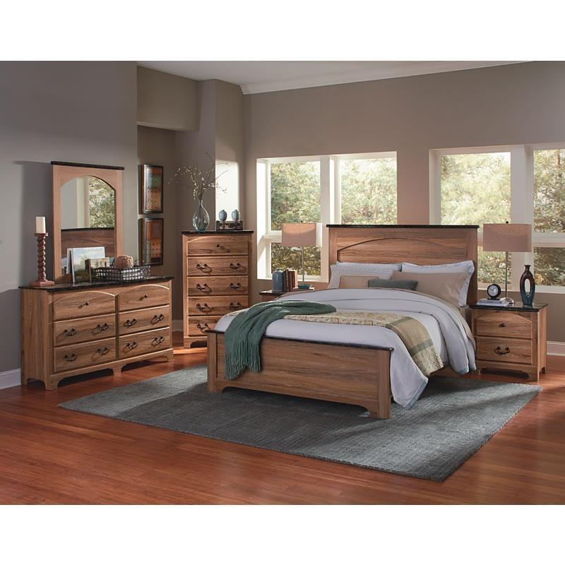 Large Picture of Perdue Woodworks Magnolia 62030 Queen Headboard