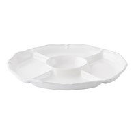 Juliska Berry & Thread Whitewash Crudite Platter (Platters and Trays)