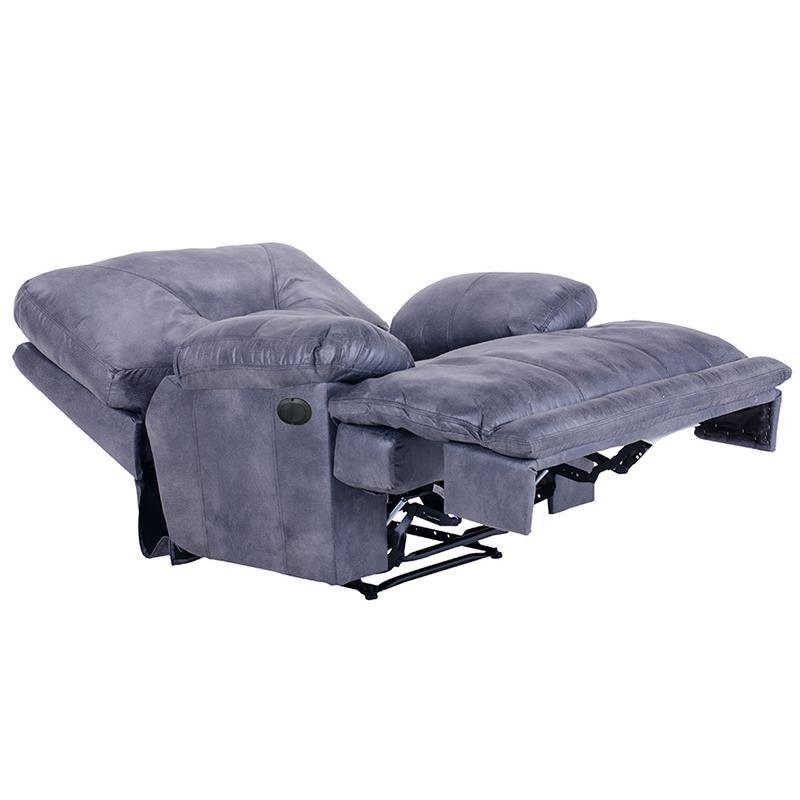 Large Picture of Catnapper Voyager 64380-7 Power Lay Flat Recliner - Slate
