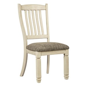 Signature Design by Ashley Bolanburg D647-01 Dining Upholstered Side Chair (Dining Seating - Chairs)