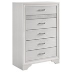 Coaster Furniture Miranda 205115 5-Drawer Bedroom Chest - White