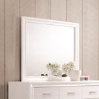 Coaster Furniture Miranda 205114 Dresser Mirror - White