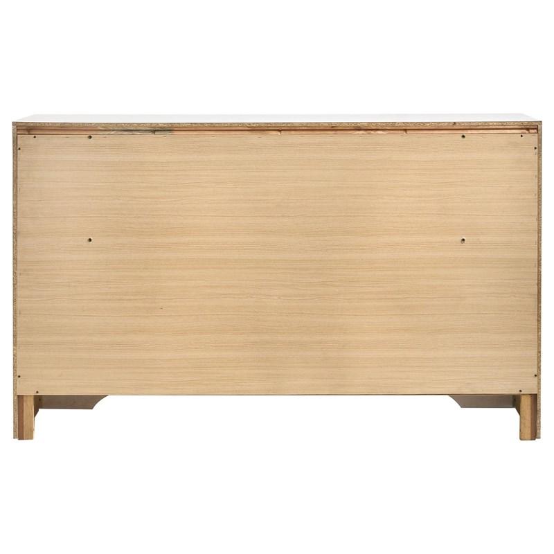 Large Picture of Coaster Furniture Miranda 205113 7-Drawer Dresser - White